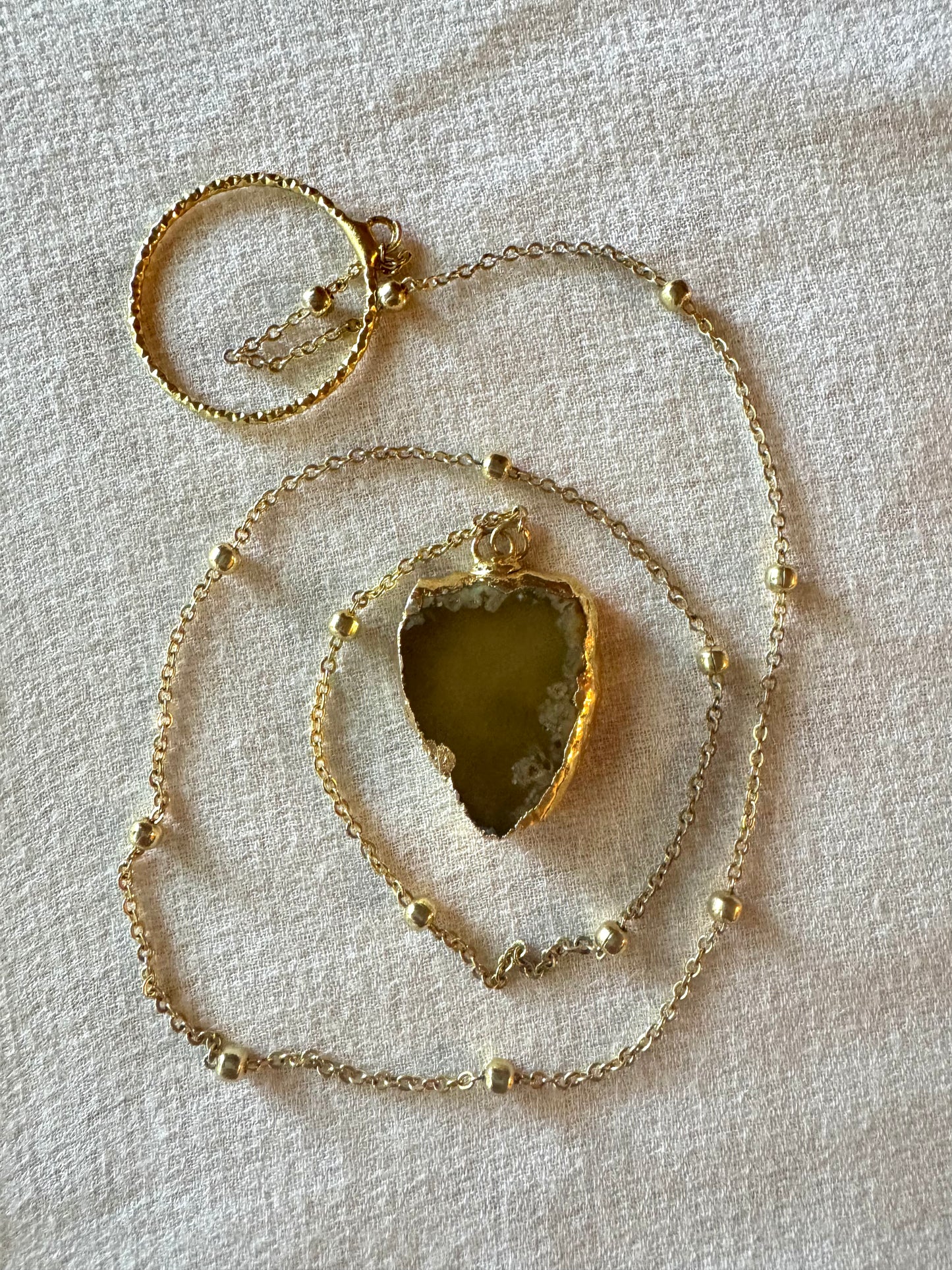 Agate Stone Necklace
