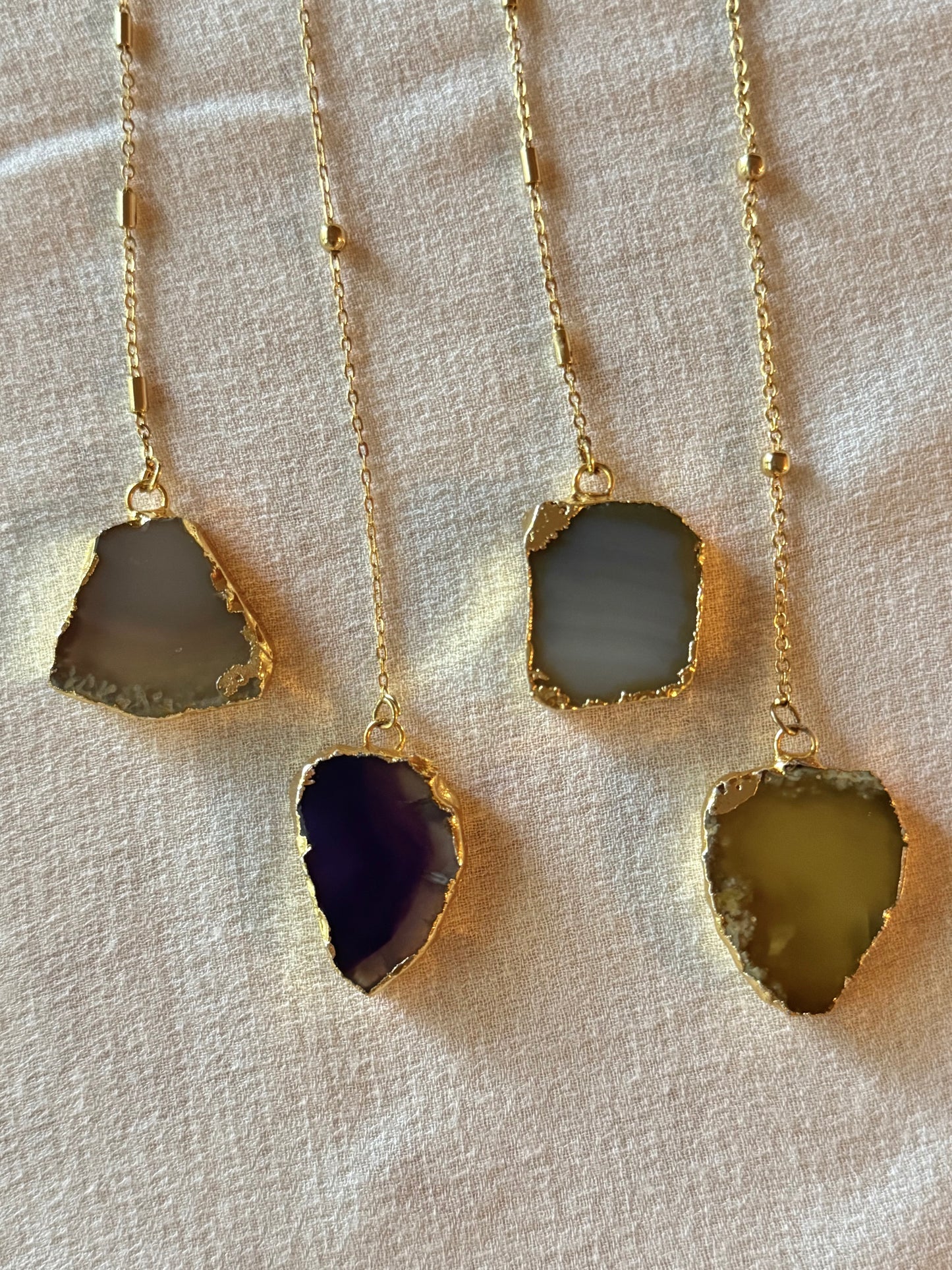 Agate Stone Necklace