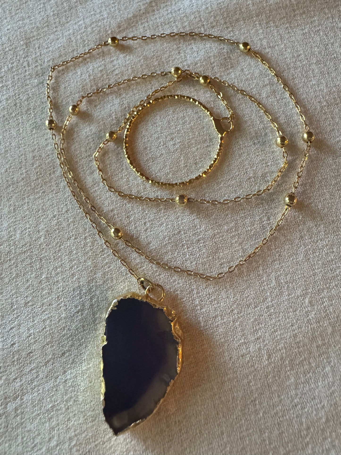 Agate Stone Necklace