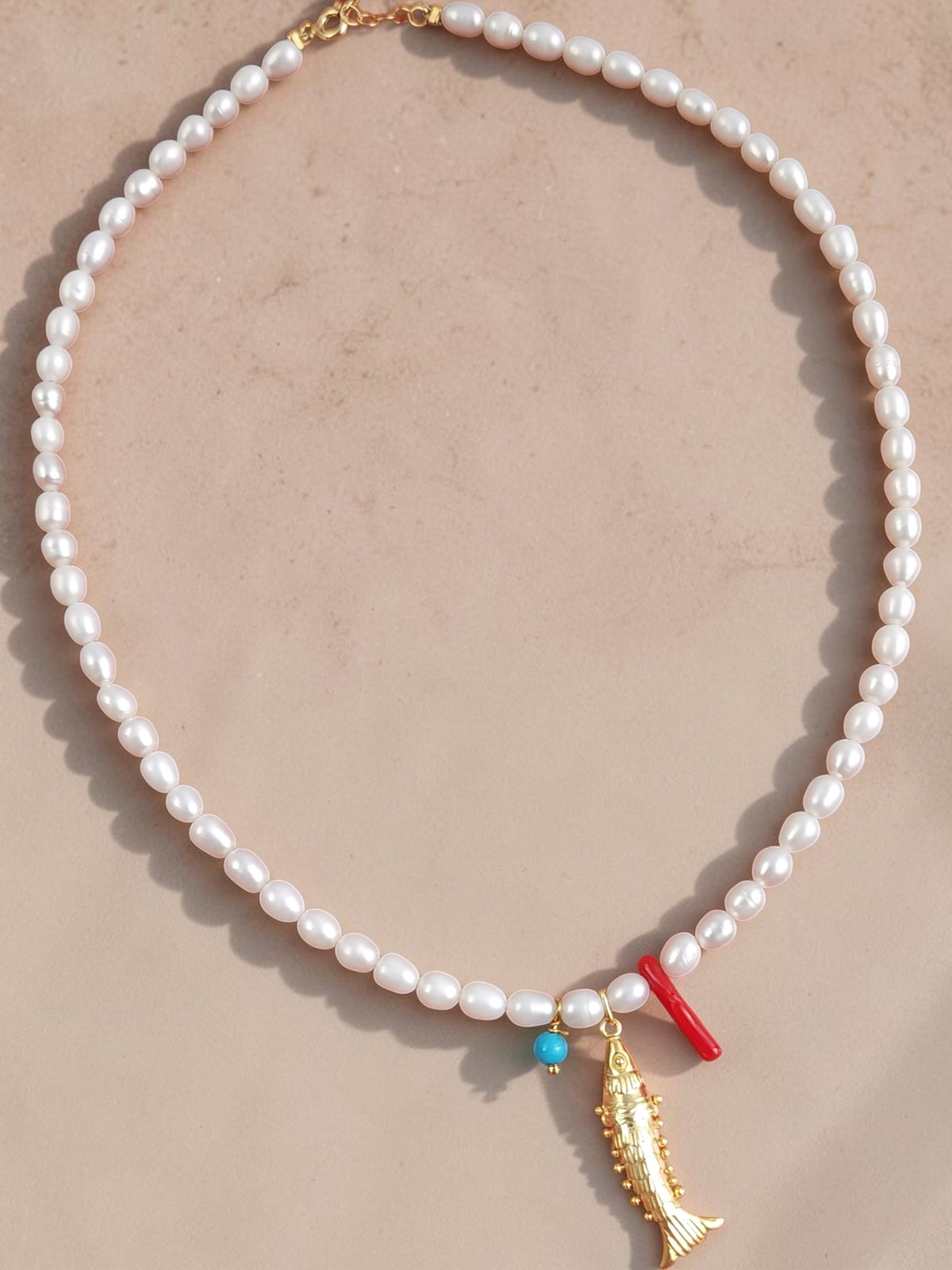 Lusiya Fish Necklace