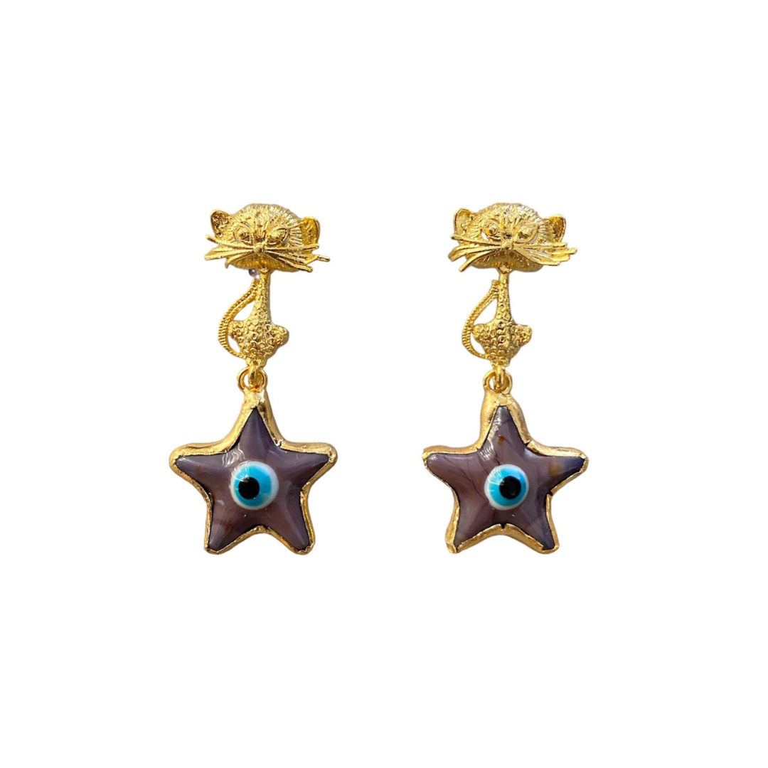 Delfi Star Earrings