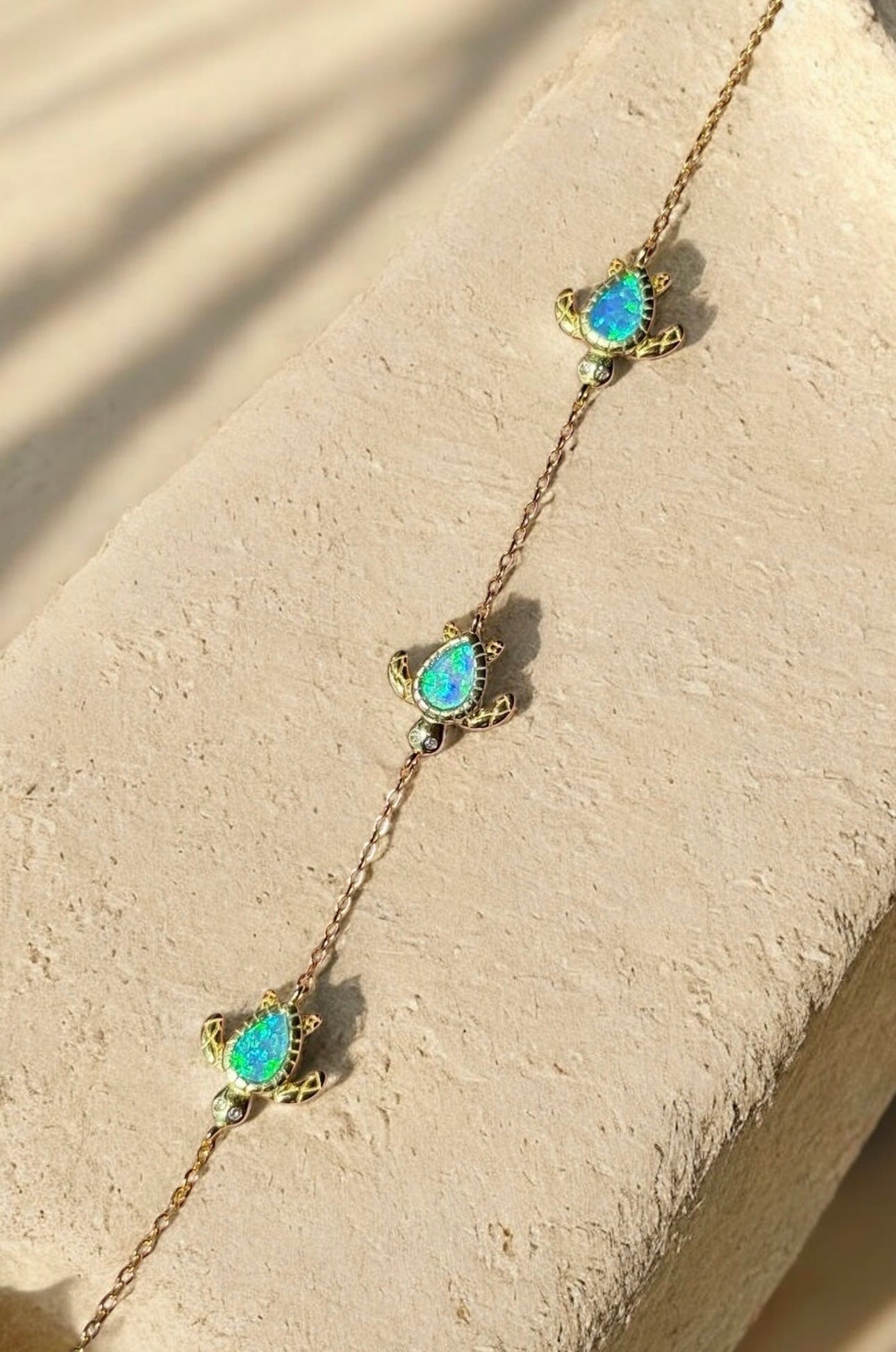 Turtle Opal Bracelet