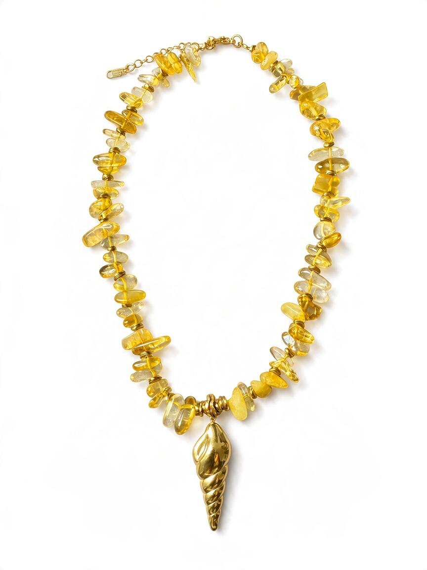 Zafire Shell Necklace
