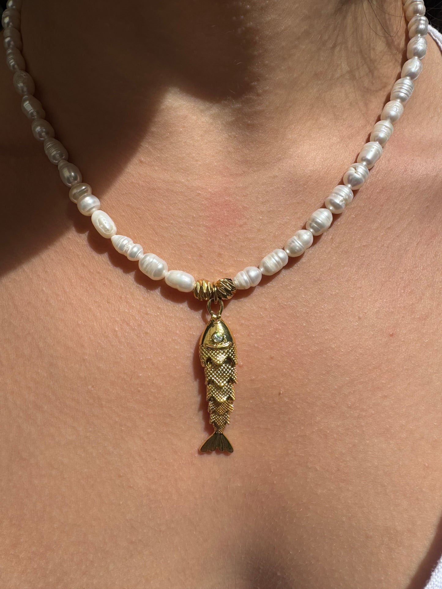 Nemi Fish Necklace