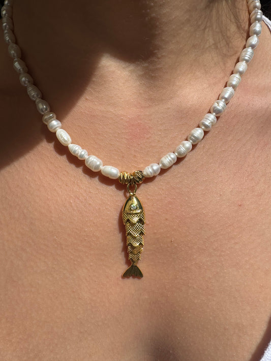 Nemi Fish Necklace