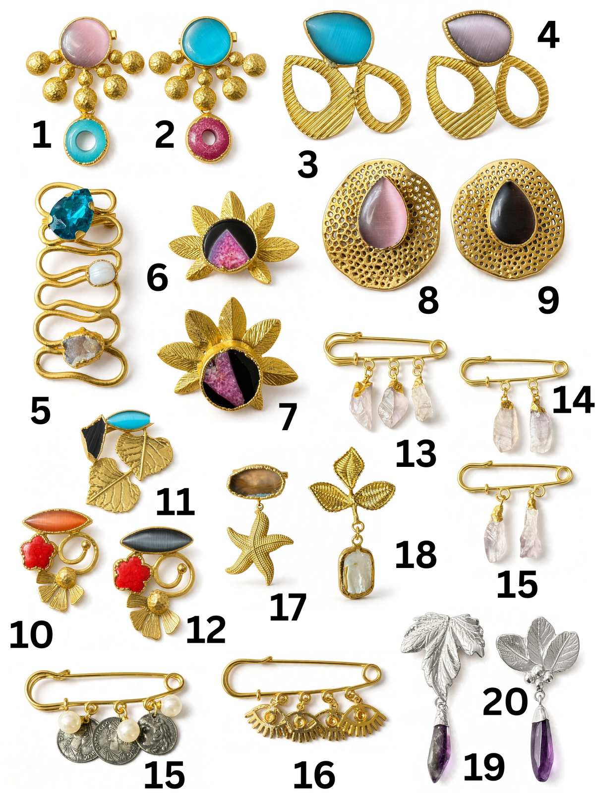 Brooches