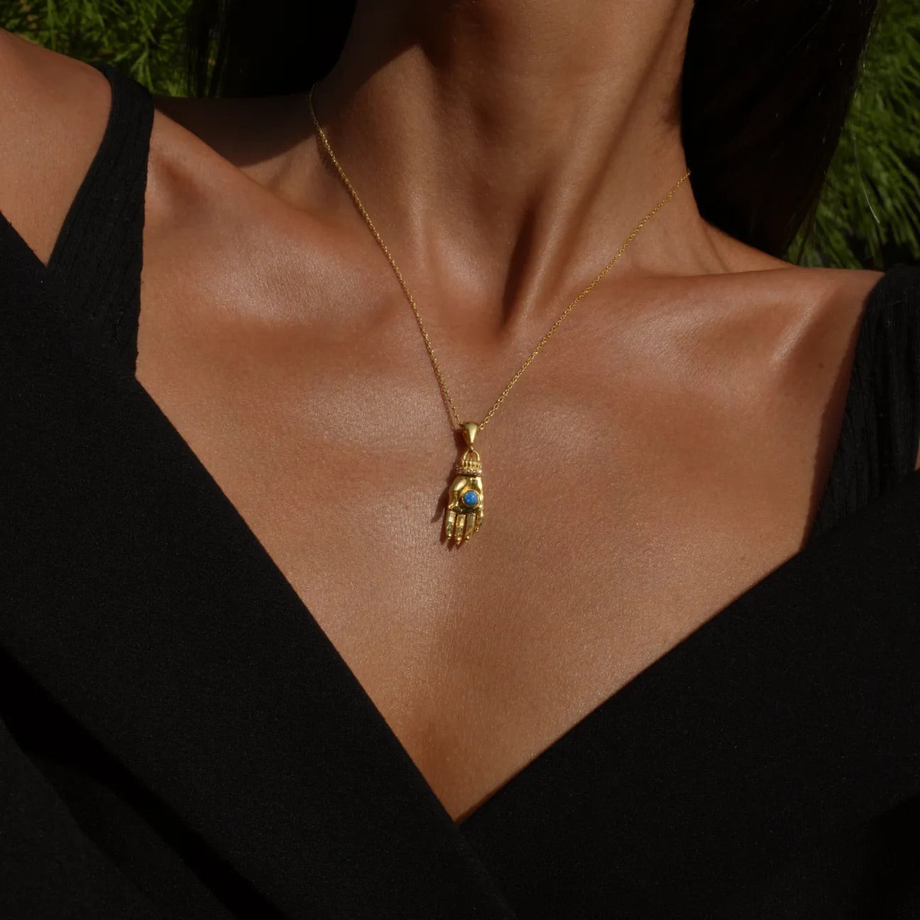 Mystic Hand Necklace