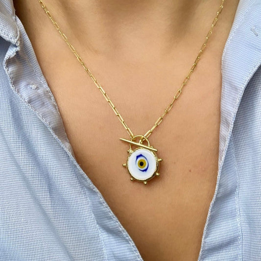 Meva Eye Necklace