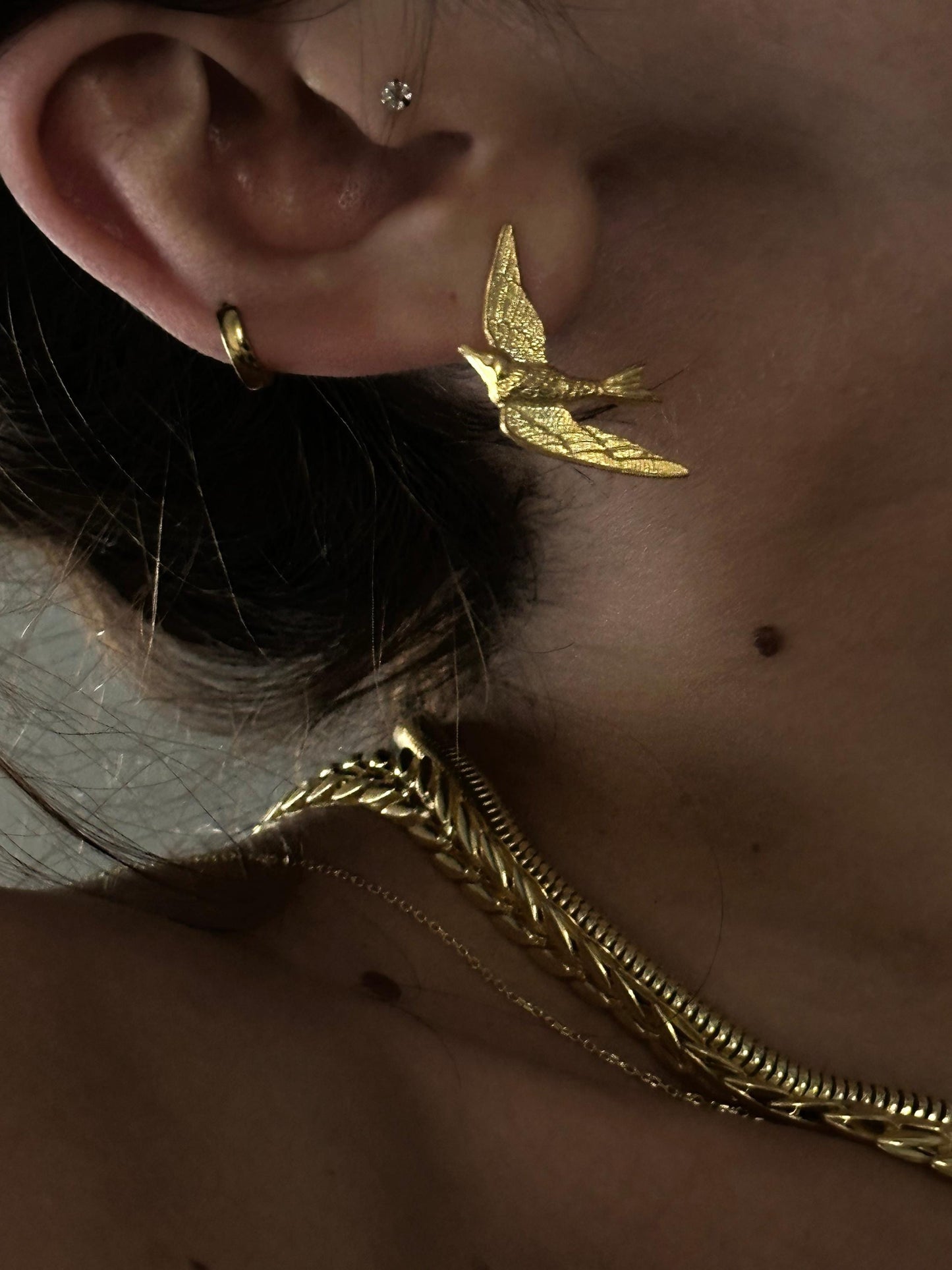 Swallow Earrings & Necklace Set