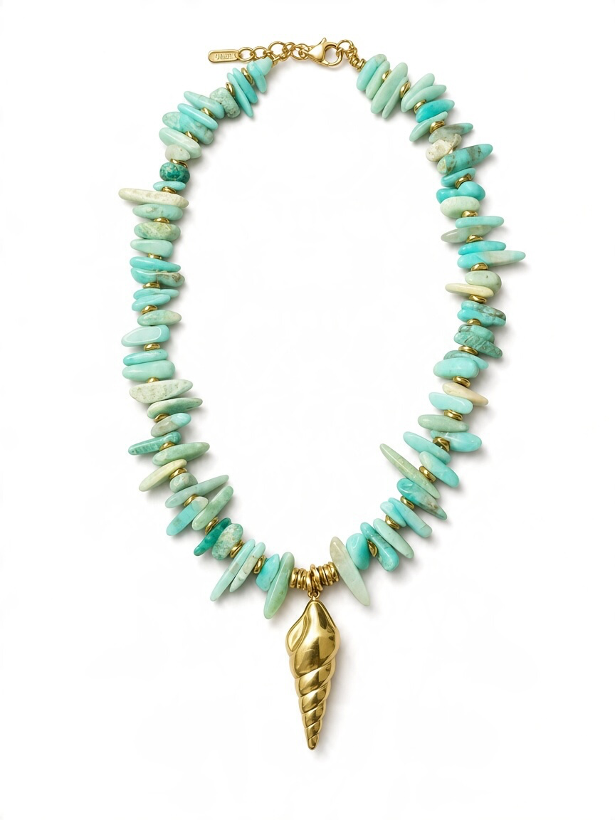 Zafire Shell Necklace