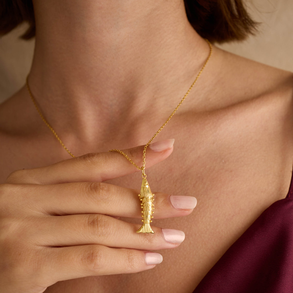 Minela Fish Necklace