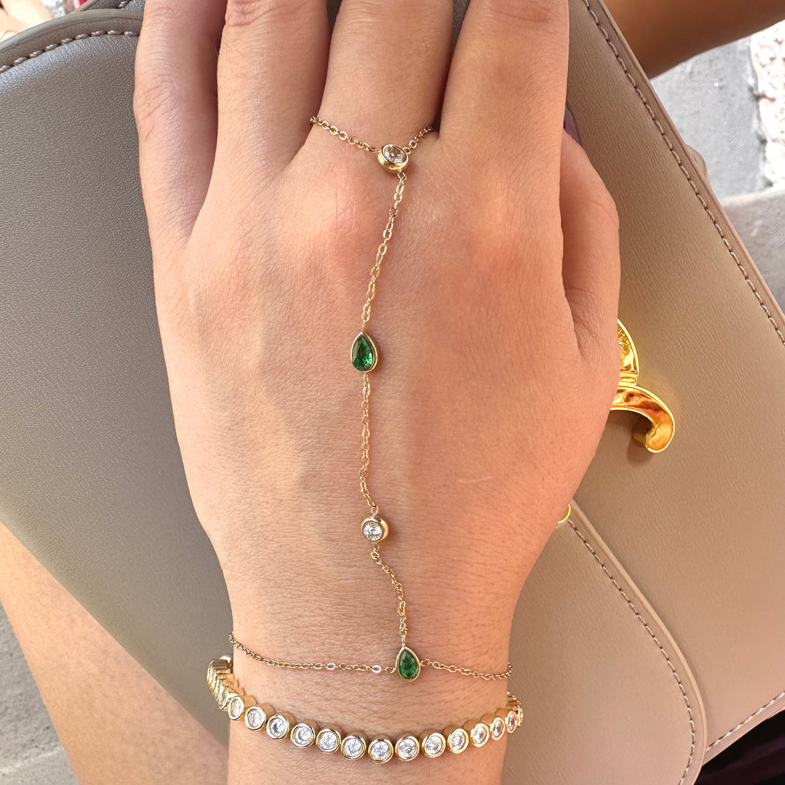 Sahmeran Hand Bracelets
