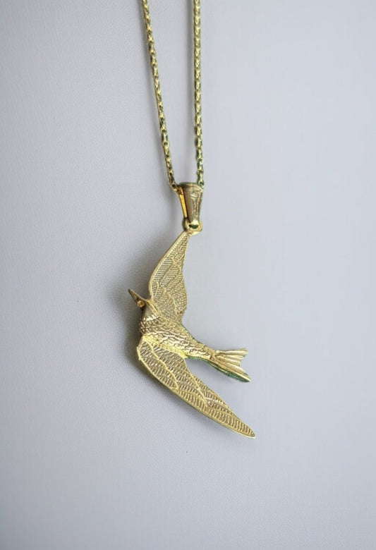 Swallow Earrings & Necklace Set