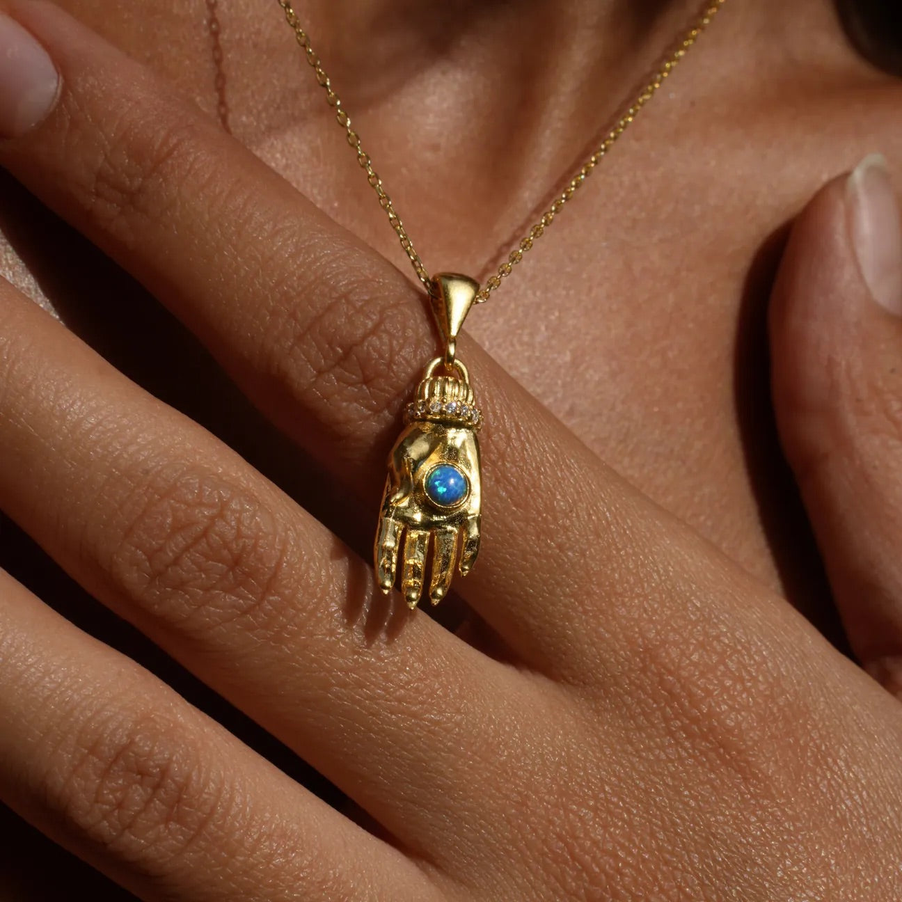 Mystic Hand Necklace