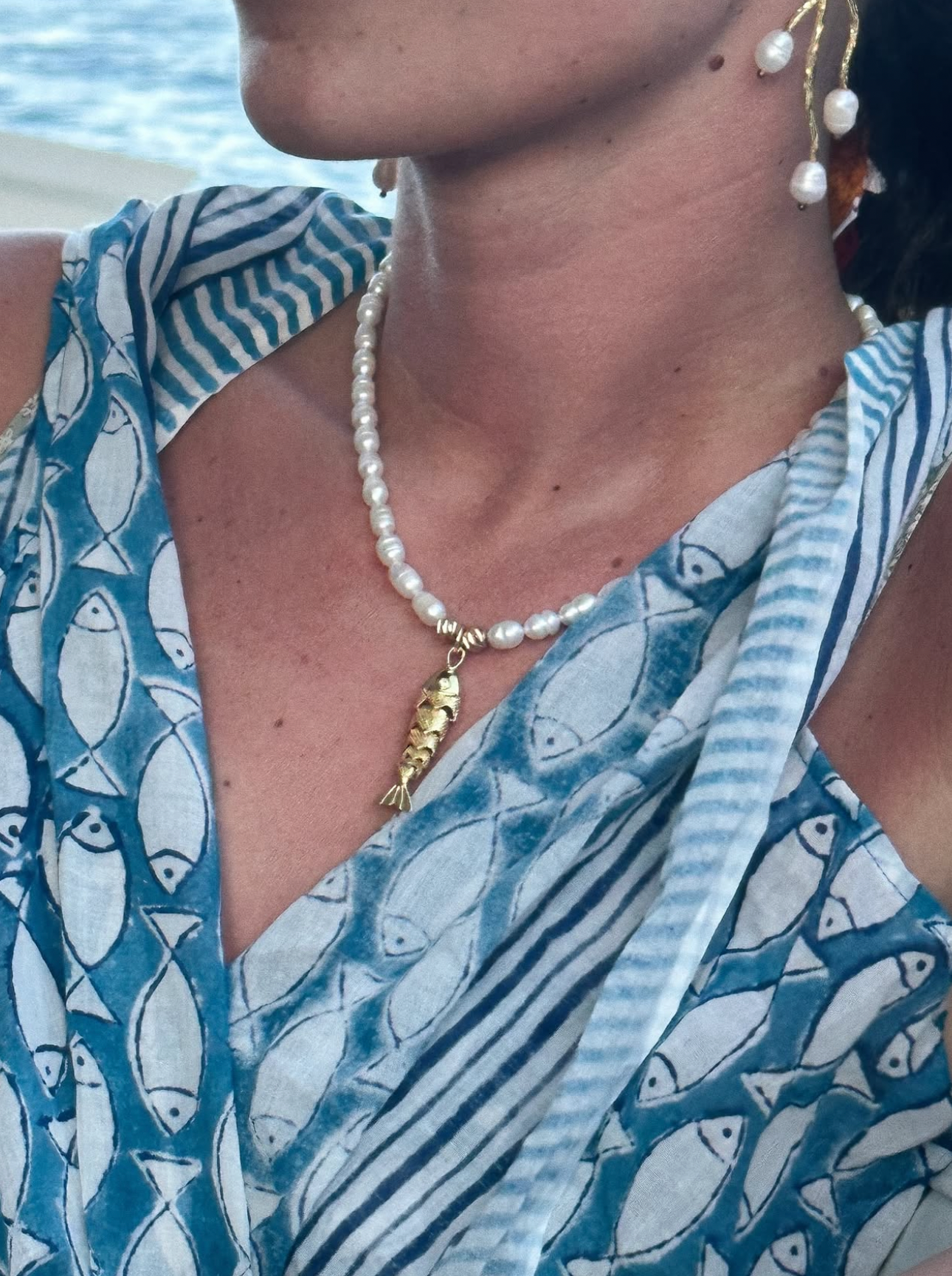 Nemi Fish Necklace