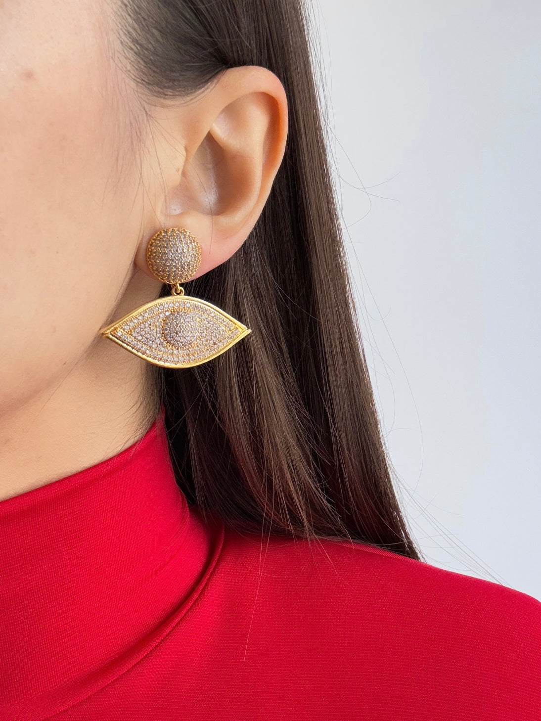 Meleni Eye Earrings