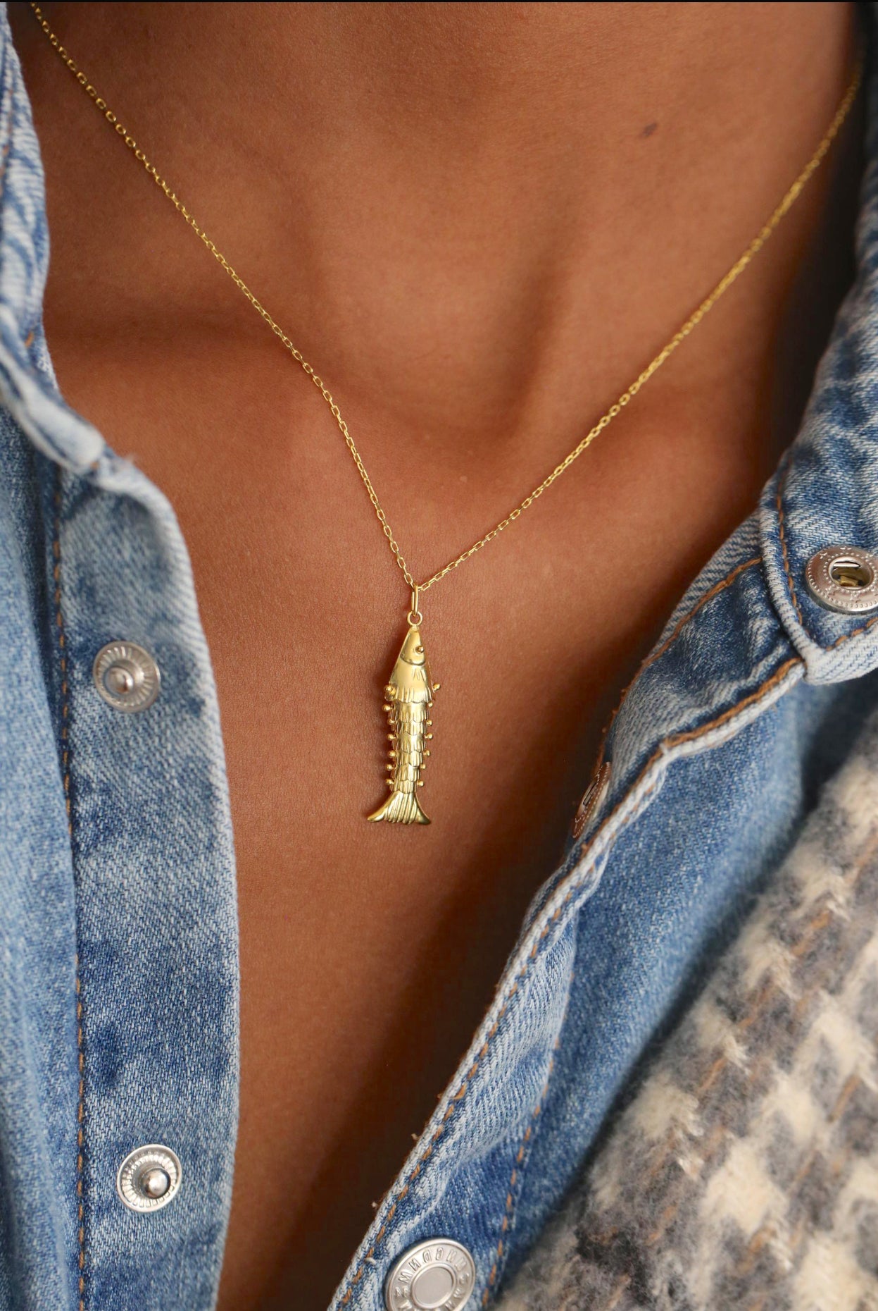 Minela Fish Necklace