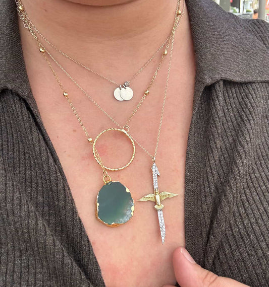 Agate Stone Necklace