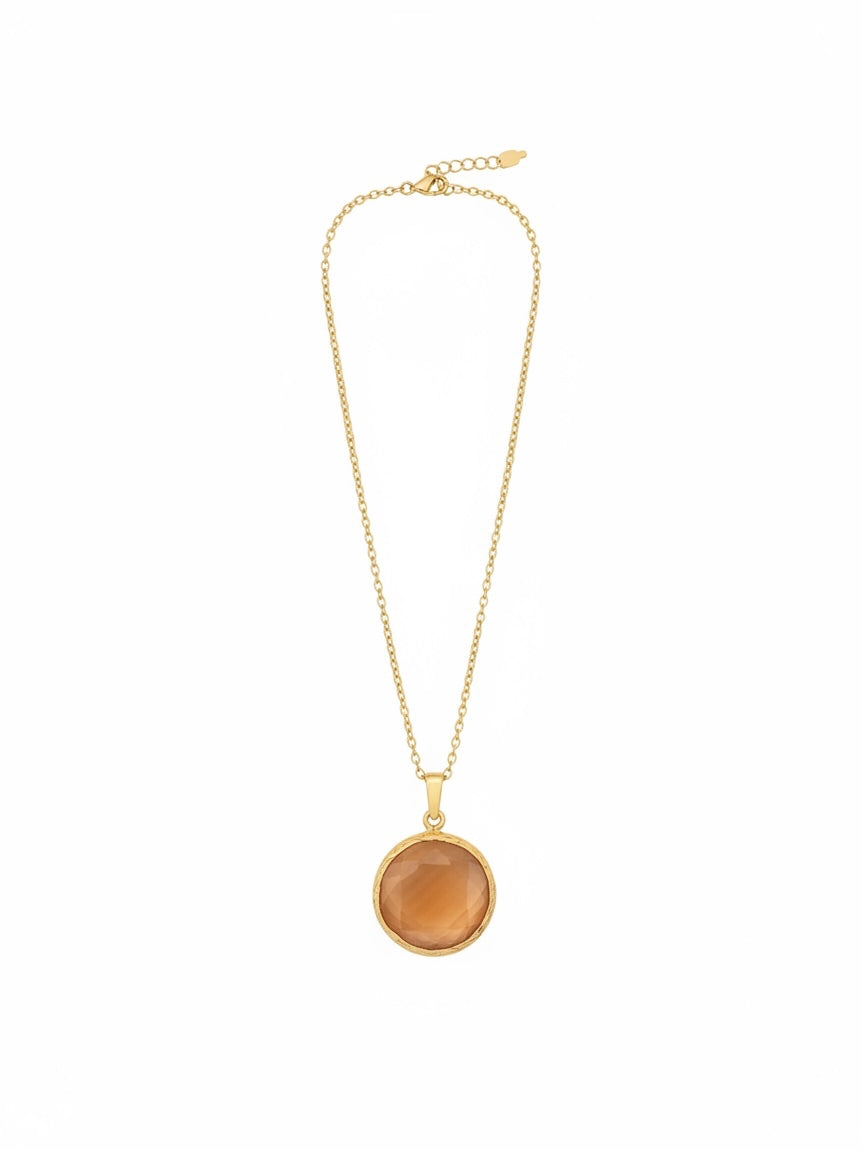 Cats Eye Stone Necklace