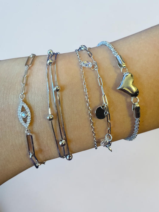 Silver Bracelets