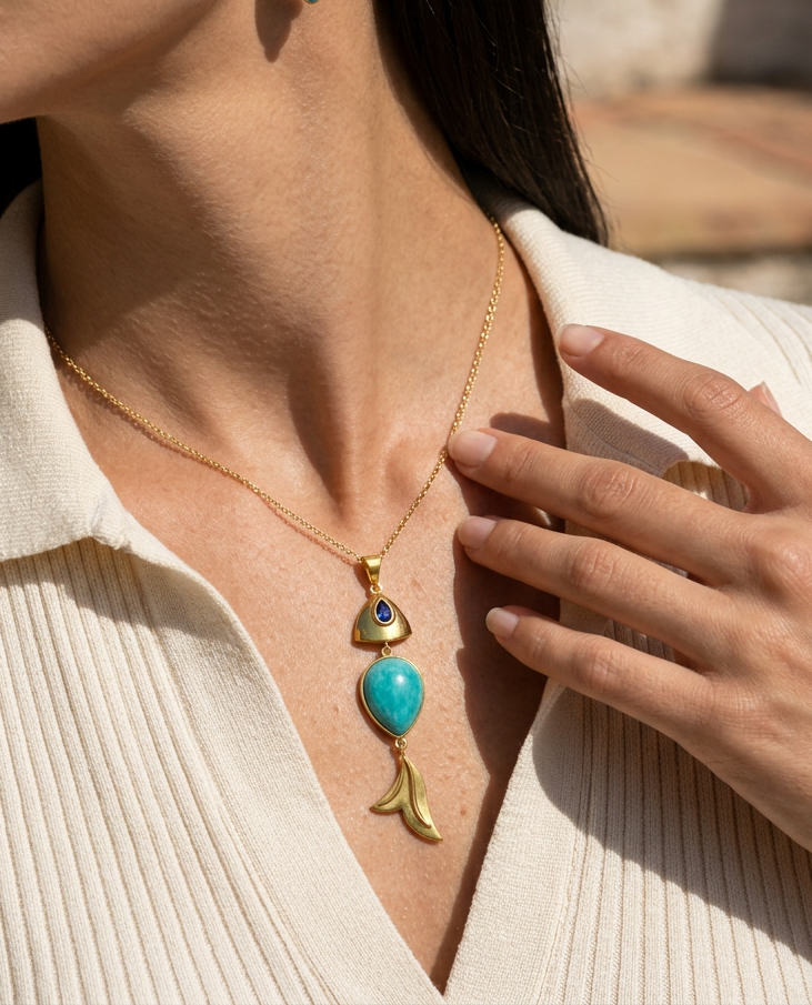 Arnolda Fish Necklace