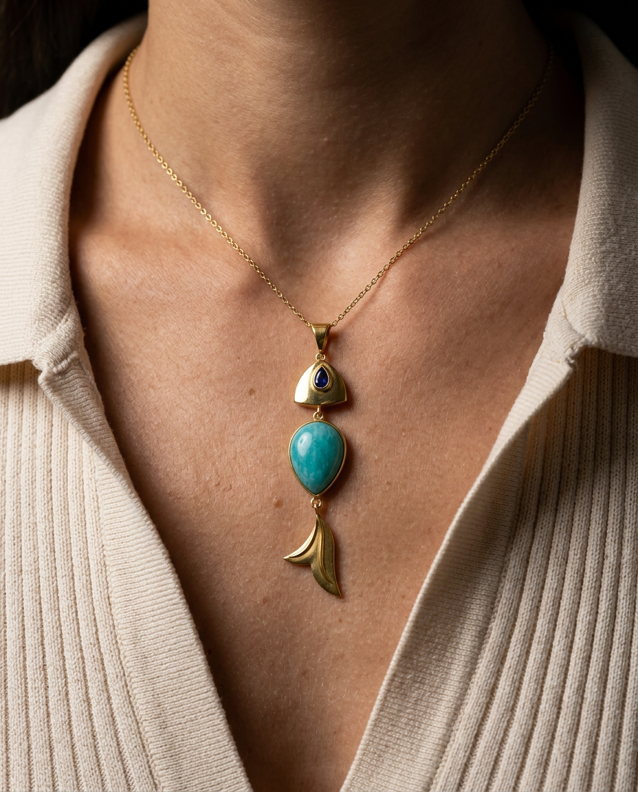 Arnolda Fish Necklace