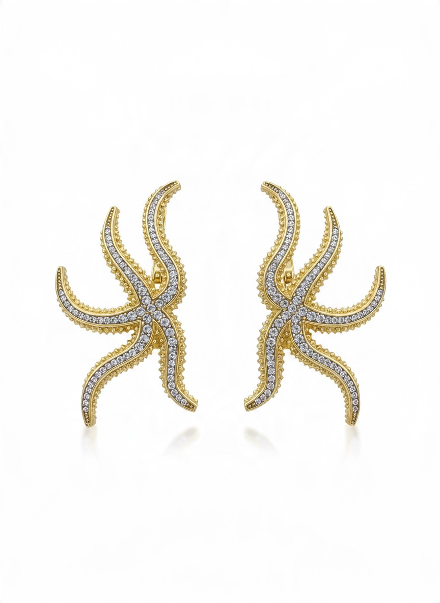 Lerina Starfish Earrings