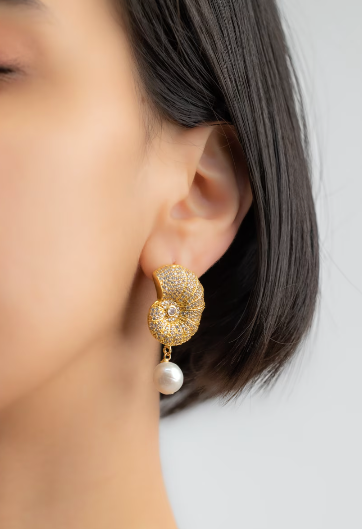 Asen Shell Earrings