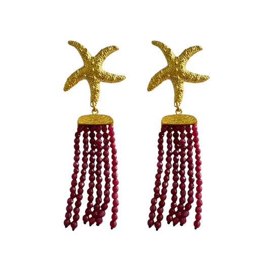 Nisa Starfish Earrings