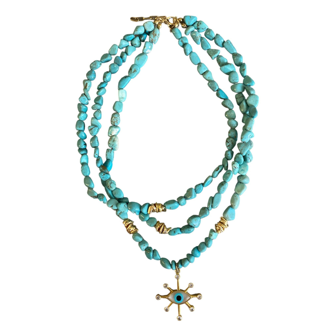 Liyan Nazar Necklace